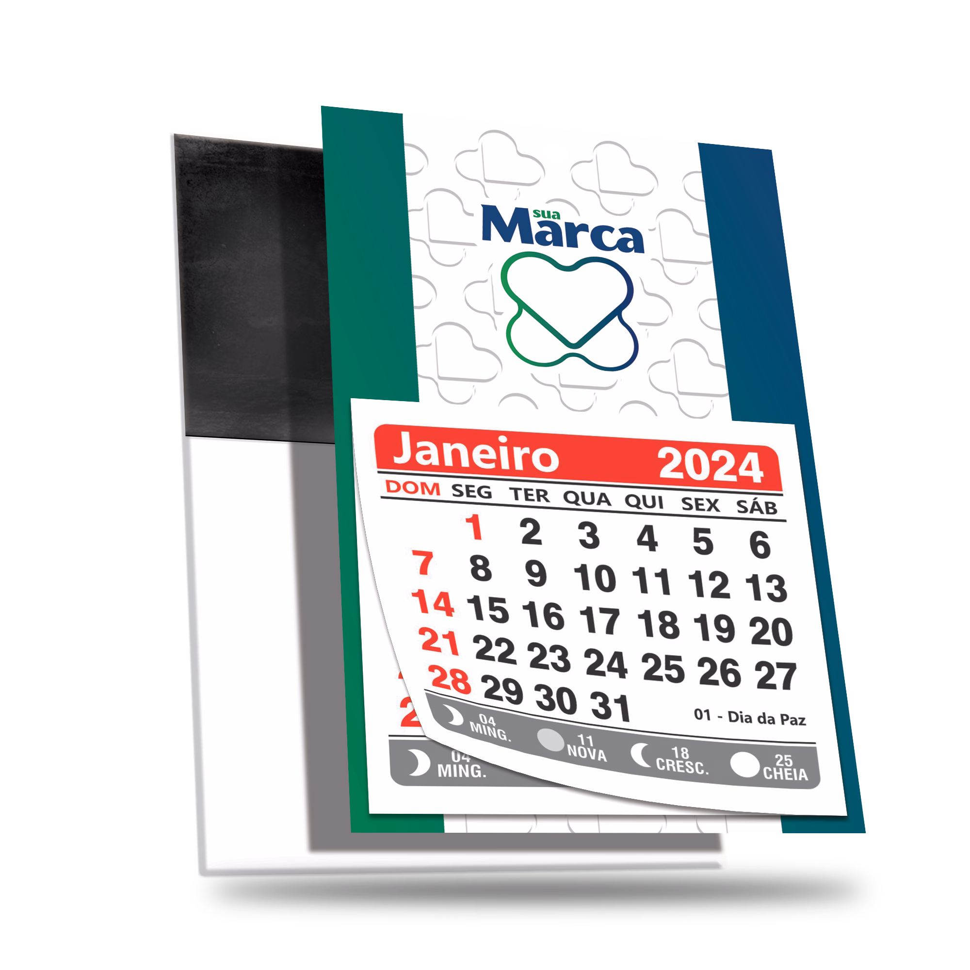 Calendários personalizados